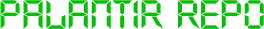 Palantir Repo